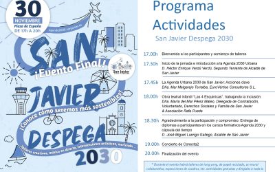 Evento final de presentación de la Agenda 2030 de San Javier